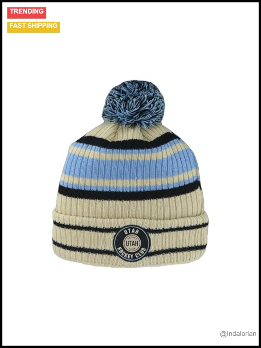 NHL Officially Licensed Knit Pom Beanie Hockey Fan Hat Warm Winter